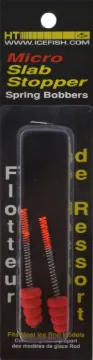 HT SLAB STOPPER SPRING BOBBERS MICRO SIZE 2 PK  MFG# STB2M