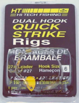 HT #6 HOOK QUICK STRIKE RIGS 1/PK  MFG# QSR-6