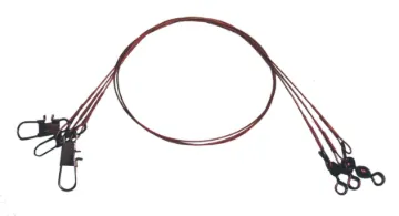 HT 12 30# BLOOD RED WIRE LEADER 3/PK  MFG# WLBR12303