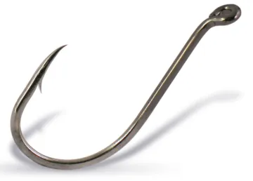 Addya Octopus Hook Reversed 2X Black Nickel 25pk 1 MFG# A600-BN-1-25