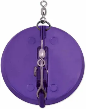 LUHR JENSEN DIPSY DIVER SZ 1 METALLIC PURPLE/BLK RING  MFG# 5560-001-0934