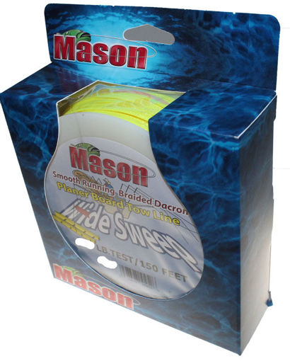 Triple S Sporting Supplies. MASON DACRON PLANER BOARD LINE 135# 150FT  CHARTREUSE MFG# PBC-135