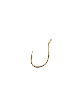 EAGLE CLAW SZ-12 SINGLE HOOK SALMON EGG UP EYE GOLD 10/PK  MFG# 038A-12