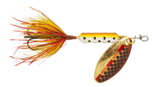 Triple S Sporting Supplies. YAKIMA 1/8 OZ ROOSTER TAIL - TINSEL BROWN TROUT  MFG# 208-TBRTR