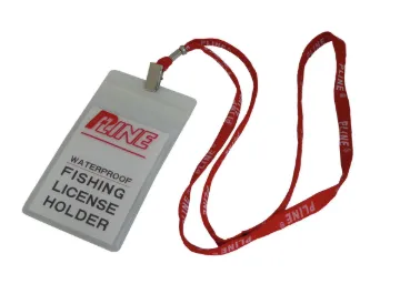 P-LINE LICENSE HOLDER 3X5 W/LANYARD  MFG# PHL-HOLDER