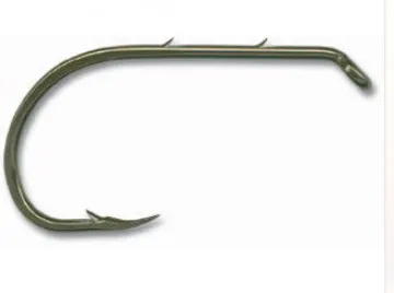 Mustad Beak Special Long Shank W 2 Slices Forged Down Eye - Bronze sz1 100pk MFG# 92641-BR-1-100