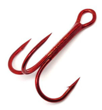 Picture for category Magic Eye Treble Hook Round Bend Red