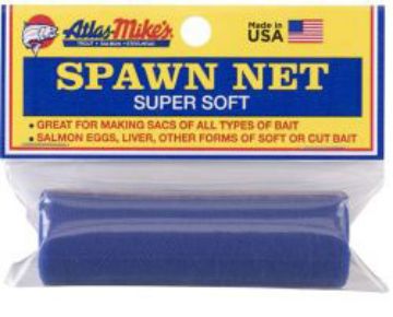 ATLAS MIKE'S SPAWN NET - 3" X 16' ROLL - BLUE"