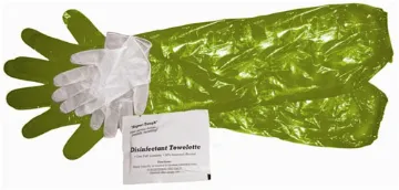 HME GAME CLEANING GLOVES W/ TOWELETTE