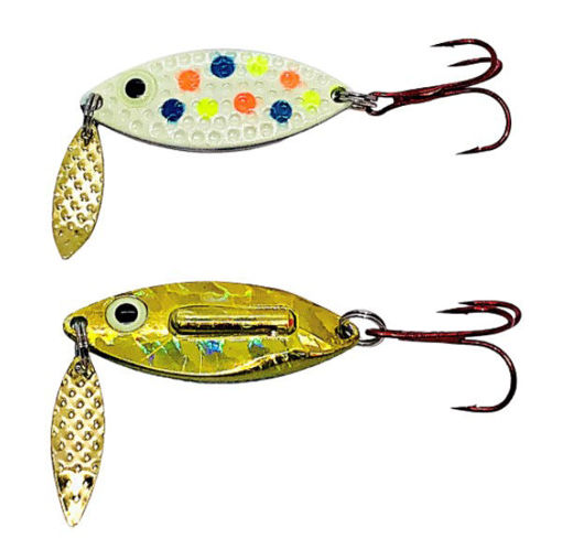 Triple S Sporting Supplies. PK Lures Rattling Spoon Gold Hologram