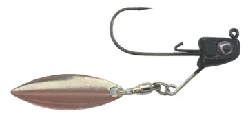 Great Lakes Finesse GLF Sneaky Underspin 3/8oz-3/0 Matte Black GLFSU38-14