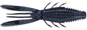 Picture of CrushCity Bronco Bug 4  Black Blue Flake 4inch 6/pk CCBRB4BKB CP=4