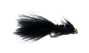 Picture of PERFECT HATCH STREAMER-BEADHEAD WOOLY BUGGER-BLACK-SZ8-2/PK