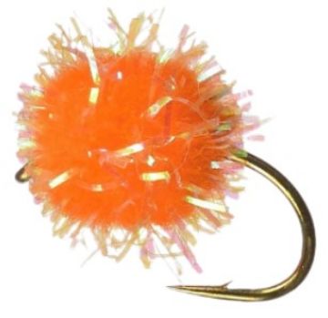 Picture of PERFECT HATCH WET FLY-CRYSTAL EGG-HOT ORANGE-SZ8-2/PK