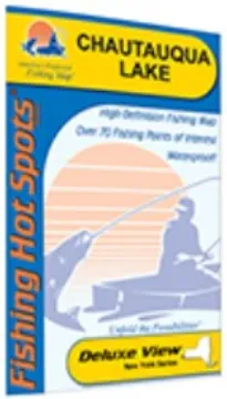 FISHING HOT SPOTS - CHAUTAUQUA LAKE (NY) MFG# S491