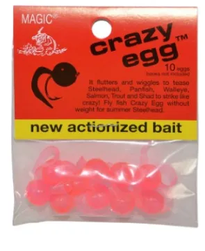 MAGIC CRAZY EGGS 10/PK FLO PINK  MFG# 33180