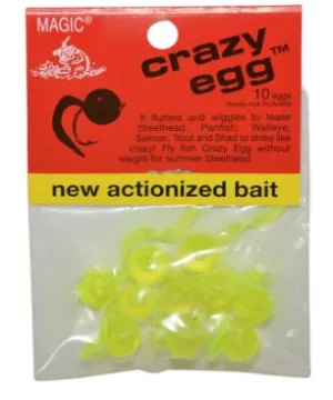 MAGIC CRAZY EGGS 10/PK CHARTREUSE  MFG# 33181