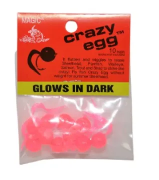 MAGIC CRAZY EGGS GLOW FLORED 10/PK  MFG# 33218