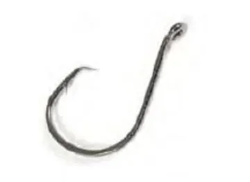 Whisker Seeker 4/0 Carbon Octopus Hooks - Black Nickel Mfg#WST-OC cp=12