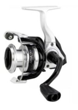 Picture of "Okuma Aria spin reel BLACK,  M 8/200yd 5:1 7.8oz 1bb BULK CP=20"