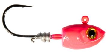 Picture of Z-MAN MICRO SHAD HEADZ 1/8 OZ PINK GLOW 4 PACK