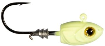 Picture of Z-MAN MICRO SHAD HEADZ 1/8 OZ GLOW 4 PACK