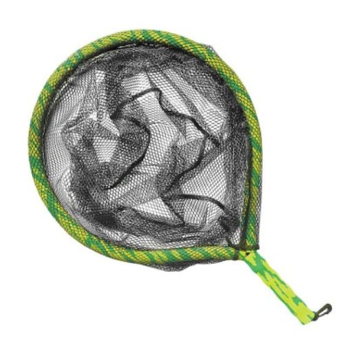 "DANCO Floating Net, 30"" w/ elastic lanyard, Green and Chartreuse Model#GC30-F-D