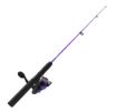 "ZEBCO DOCK DEMON PURPLE 30" 1PC M SP COMBO 6#, Model#DOCKPRSP301M , CP=6"