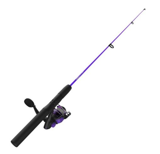 "ZEBCO DOCK DEMON PURPLE 30" 1PC M SP COMBO 6#, Model#DOCKPRSP301M , CP=6"