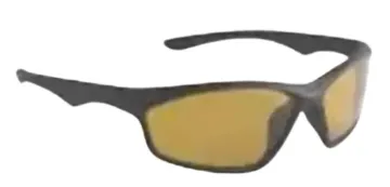 Fisherman Eyewear Vantage Matte Black Frame / Amber Lens M/L
