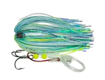 ATOMMIK TOURNAMENT SERIES TROLLING FLY - HAMMERED STUD GLOW