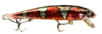 Dead Eye CRANK BAIT JUNIOR Red Tornado