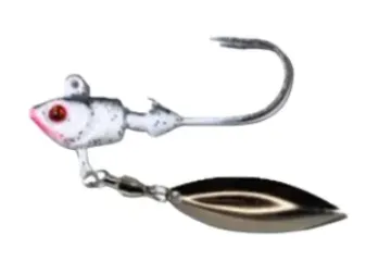 "Wizard Custom Tackle FishHog UnderSpin  3/8 oz  5/0 hook 1/pk , Baby Bass Model#15013 cp=6"