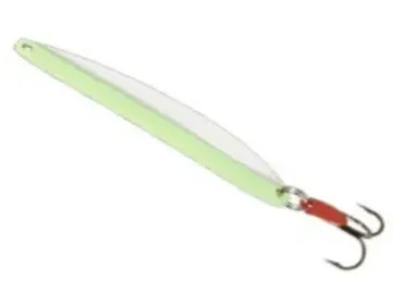 FLUTTER LAKER TAKER 4 WHITE GLO 1/4OZ (by Bay De noc) MFG# 9016FLT-WHITEGLO