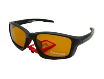 Fisherman Eyewear Angler - Matte Blk. w/Blk. Rubber Trim - Amber Lens