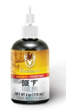 HUNTERS SPECIALTIES BUCK BOMB DOE P / SYNTHETIC / 4 OZ LIQUID cp=4