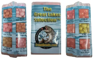 TROUTBEAD GREAT LAKES SELECTION 360PC ASST