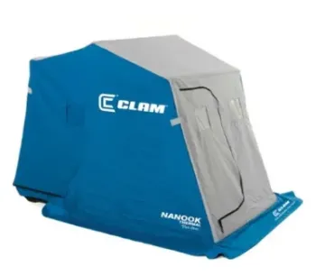 Clam Nanook Thermal-2 Angler FishTrap Flip 60x97x74in, packed  60x38x24 Model#19649