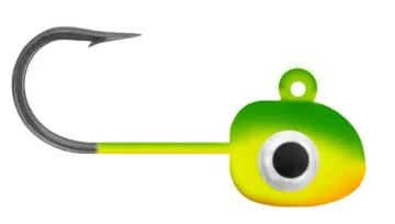 Clam T3 Drop Tungsten Jig - 2/pk - Sz. #10,1/16oz,Firetiger Mod Model#19971 cp=6