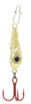 Clam Bomb Drop Spoon,Tungsten,Sz. #12,1/16oz,Gold Model#20009 cp=6