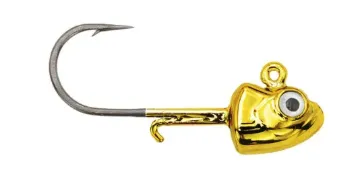 Clam Glide Drop - 2 Pack - Size #6, 1/32oz, Metalic Gold #19975 cp=6