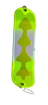 "Michigan Stinger - Stinger 8 Flasher, Yellow Jeans UV Scale 8"" Flasher cp60"